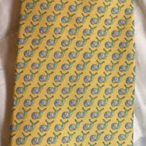 Vineyard Vines yellow snail tie